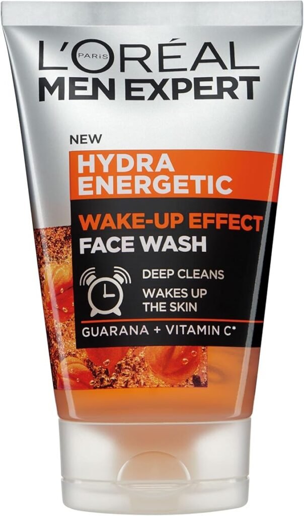 L’Oréal Paris Men Expert Wake-up Effect Face Wash 100ml – Hydra Energetic with Vitamin C* 21 ew