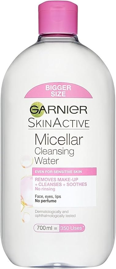 Garnier Micellar Cleansing Water 700ml โ Gentle Cleanser & Makeup Remover for All Skin Types 1 sad